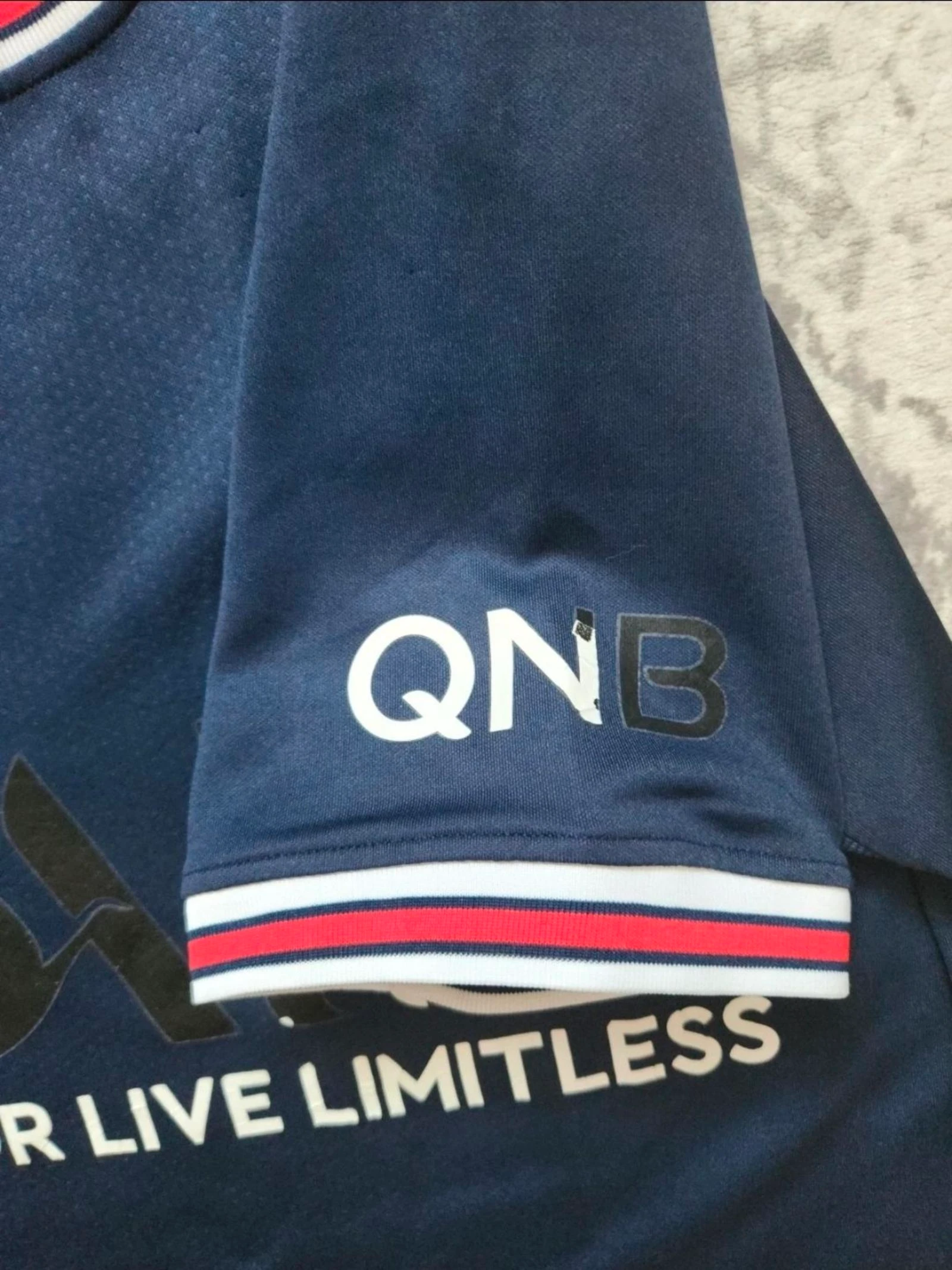 Camisa PSG Jordan Domicílio 2021/2022 Azul Marinho Paris Saint-Germain Futebol – photo 2